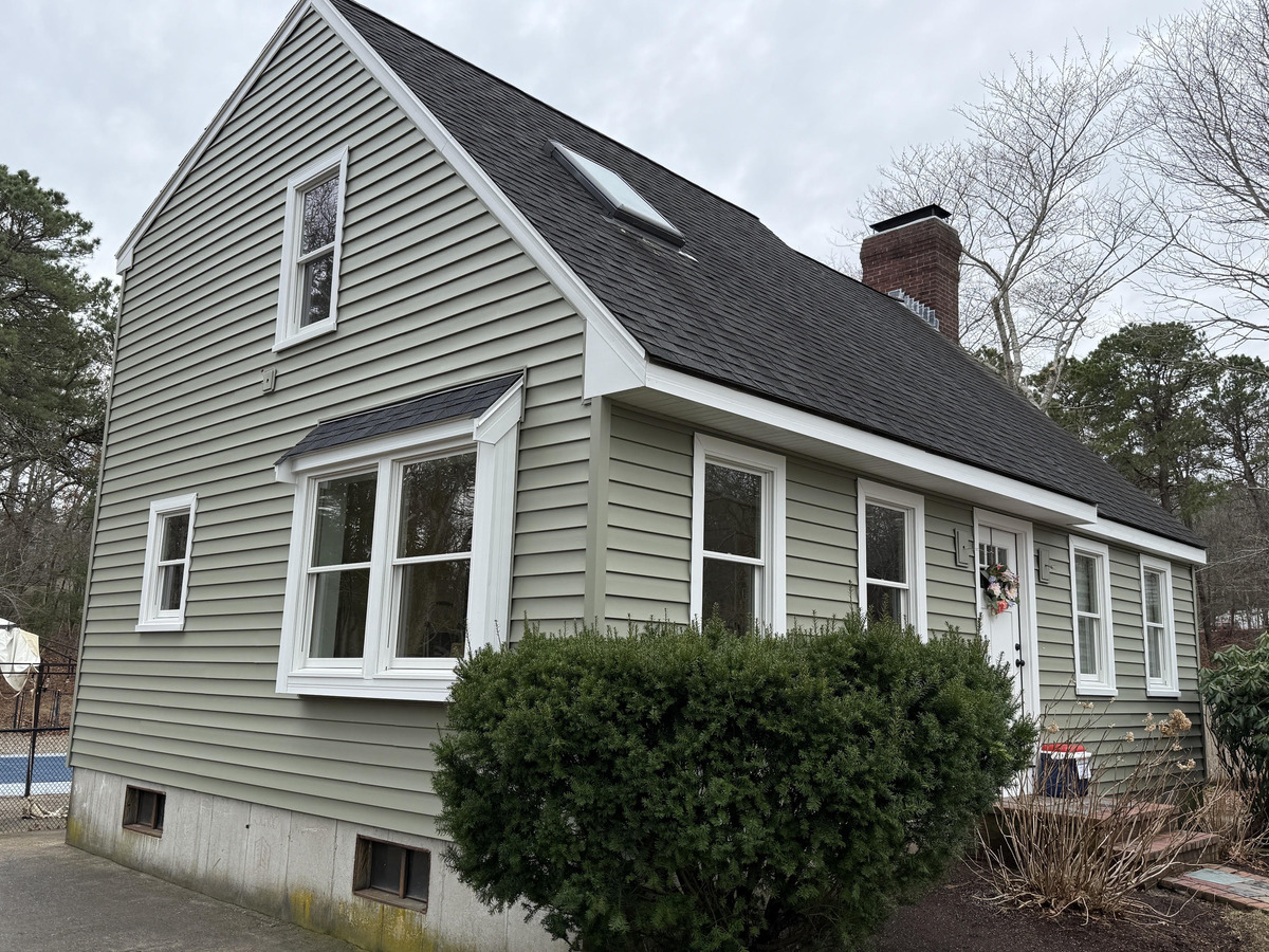 Premium siding on a South Shore residence